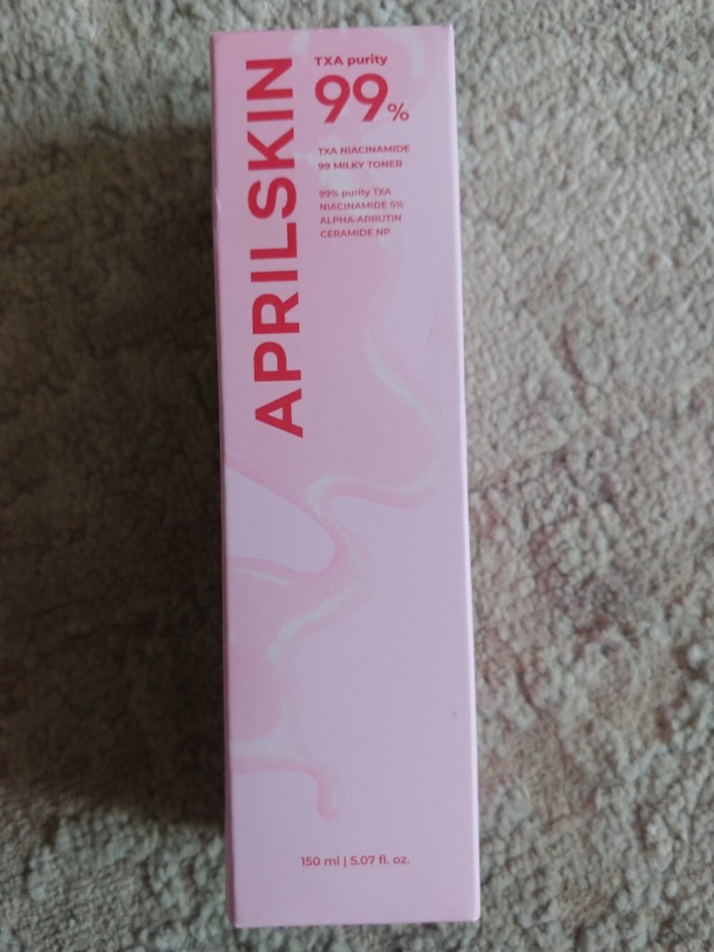 BRAND NEW April Skin txa purity 99% milky toner